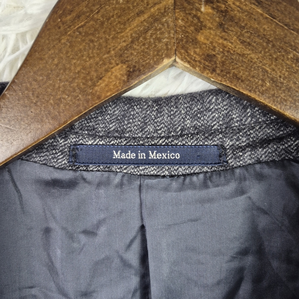 Ermenegildo "Z" Zegna Light 42L Charcoal Soft Wool Cashmere Blazer Quiet Luxury - Picture 8 of 14